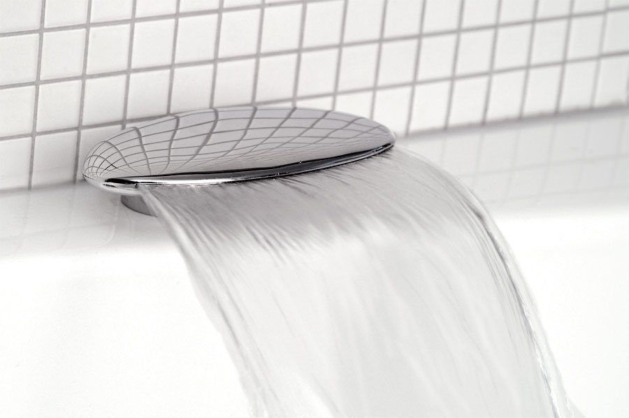 Výtoková hubice na okraj vany 170mm, chrom - 48B100