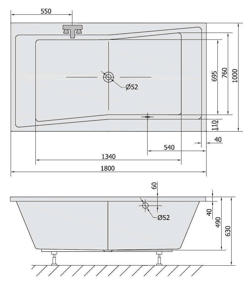 Polysan QUEST 180x100, II.jakost - 78511