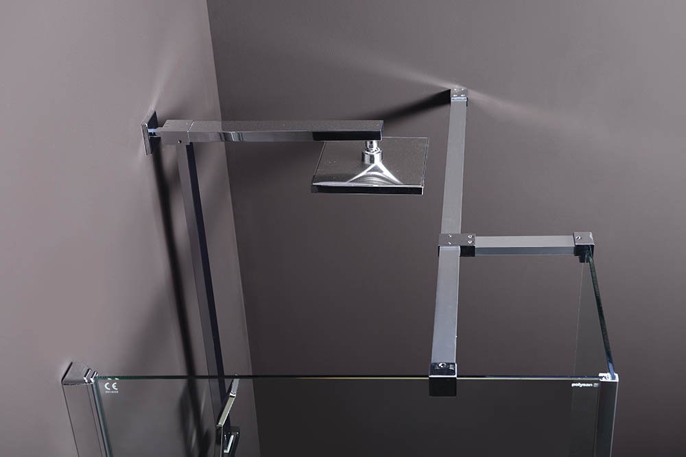 Vzpěra k MS kolmá, 1200 mm, chrom - MSBR1