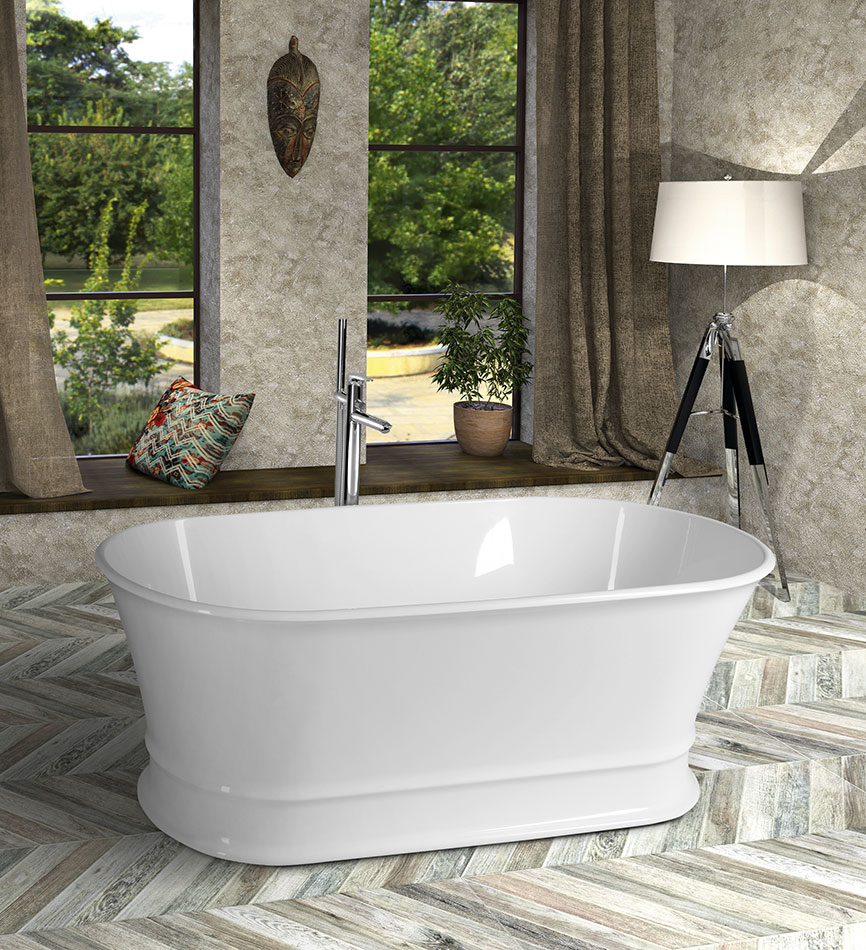  Polysan DELONIX 170x84 volně stojící vana - 92130