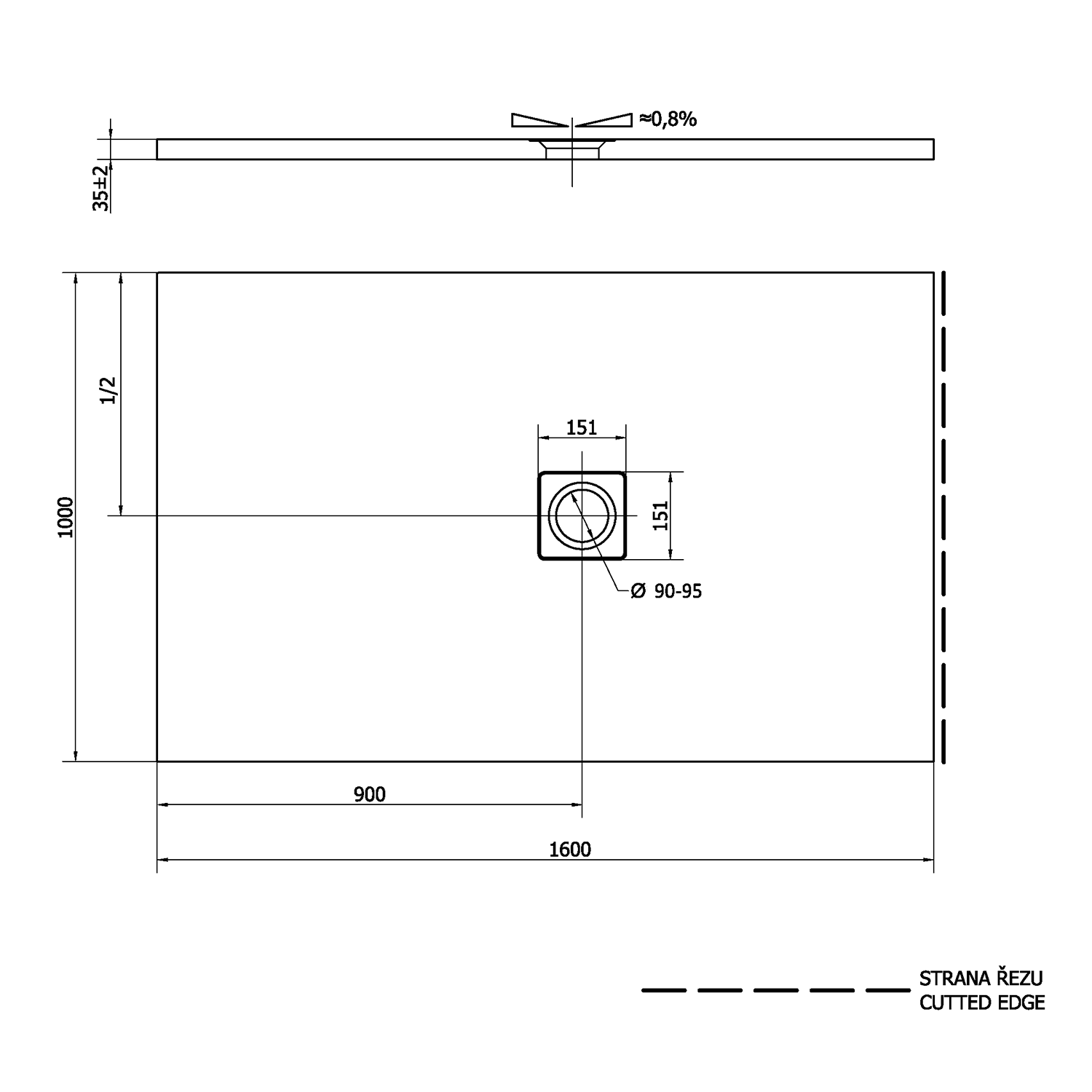 Polysan FLEXIA 160x100x3,5 - 72920