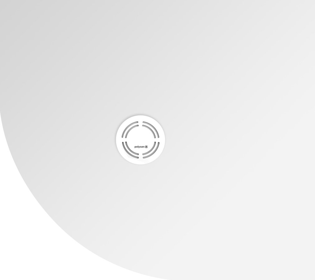 Polysan FLEXIA 90x80x2,5 cm, R550 pravá - 91231