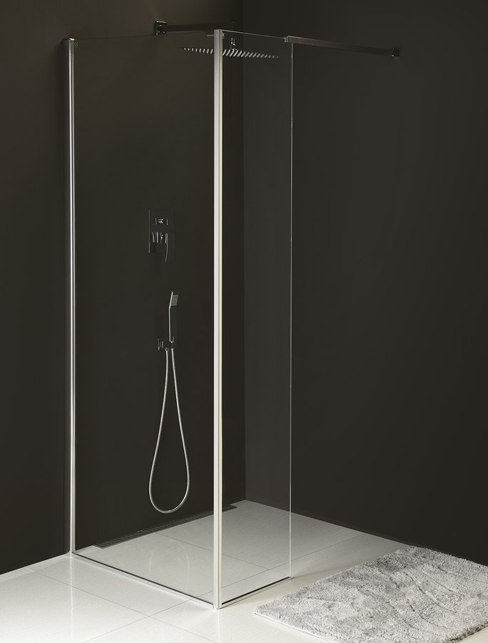 Polysan MODULAR SHOWER stěna k instalaci na zeď, pro připojení pevného panelu - MS2A-ATYP20