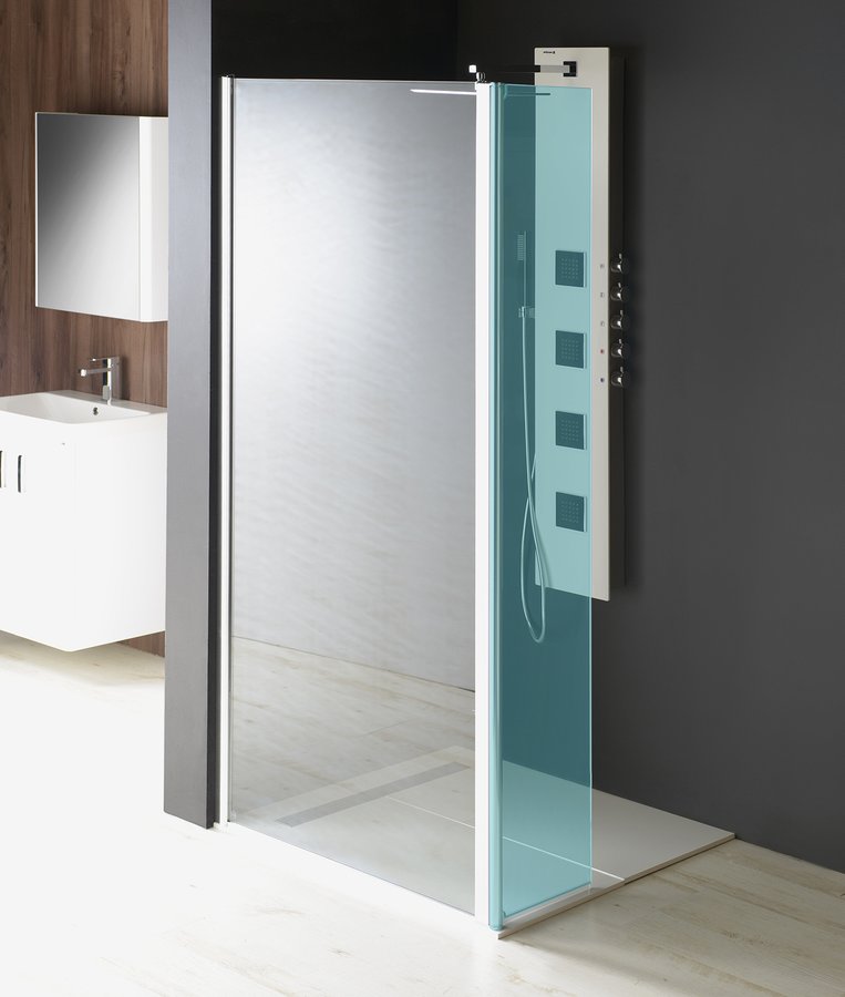 Polysan MODULAR SHOWER stěna k instalaci na zeď, pro připojení otočného panelu - MS3A-ATYP20