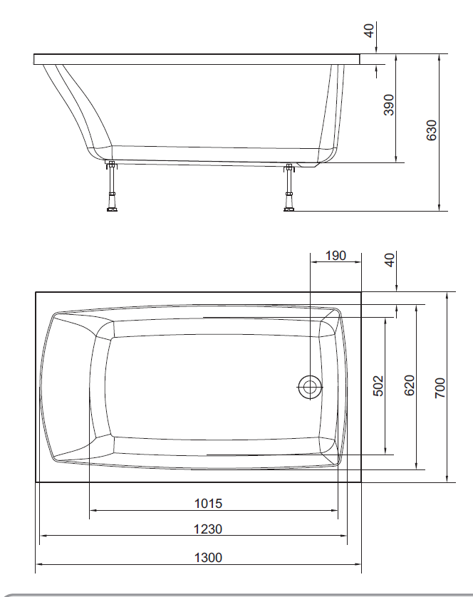Polysan LILY 130x70 vana - 77511