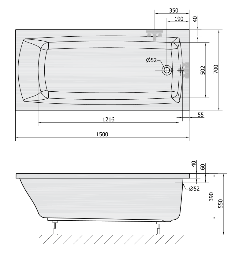 Polysan LILY 150x70 vana - 72273