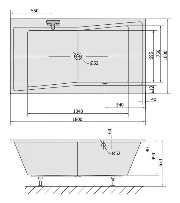 Polysan QUEST 180x100 vana - 78511