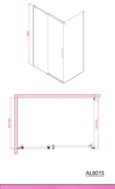 Polysan ALTIS LINE 900, boční stěna - AL6015C
