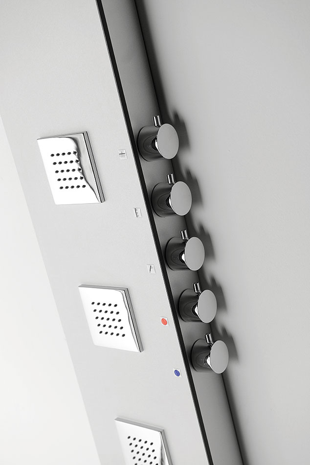 Polysan 5SIDE SQUARE 250 mm, sprchový panel - 80221