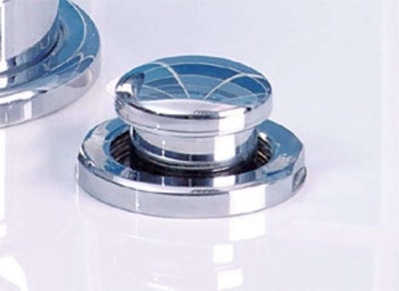 Přepínač na okraj vany, chrom - TDT