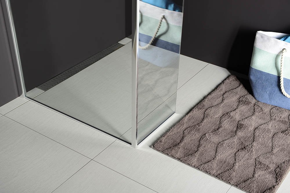 Polysan MODULAR SHOWER stěna k instalaci na zeď, pro připojení pevného panelu - MS2B-ATYP20