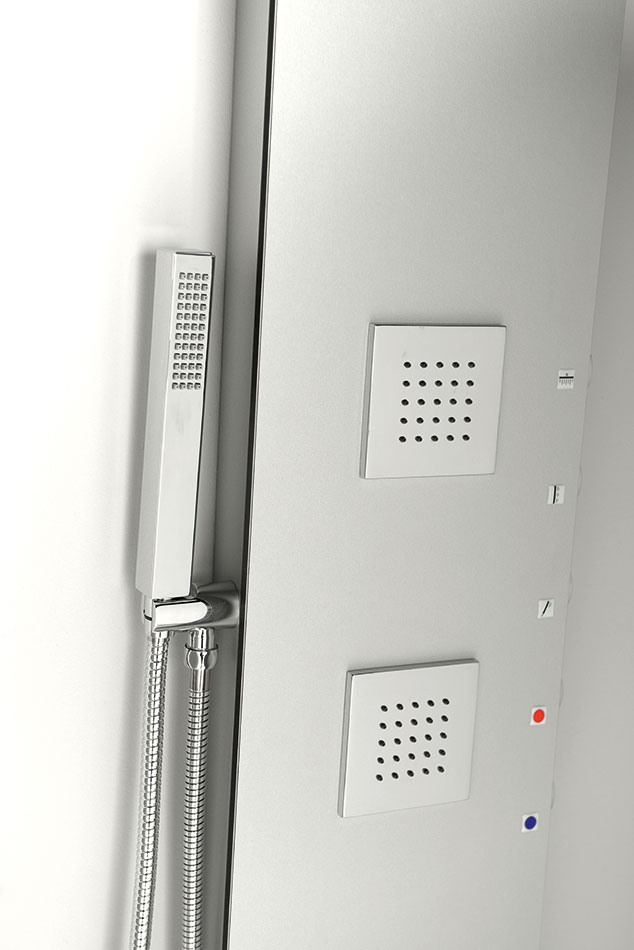 Polysan 5SIDE SQUARE 250 mm, sprchový panel - 80221