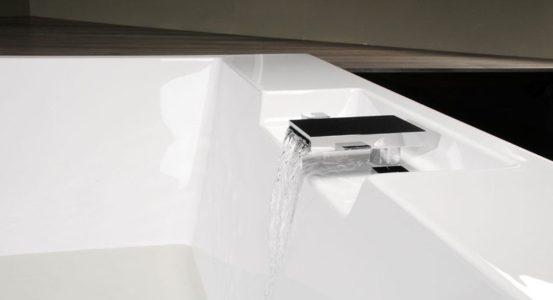 Výtoková hubice na okraj vany 130mm, chrom - BD31451