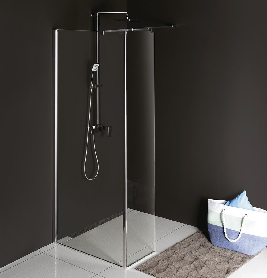 Polysan MODULAR SHOWER stěna k instalaci na zeď, pro připojení pevného panelu - MS2B-ATYP20