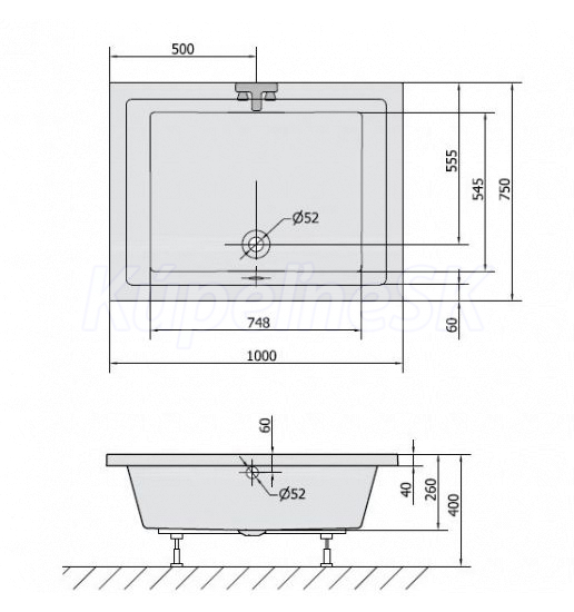 Polysan DEEP 100x75 - 72879