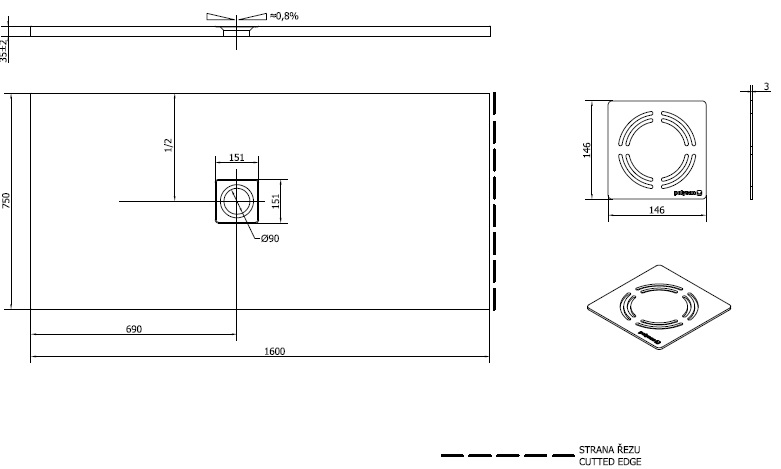 Polysan FLEXIA 160x75 - 72921
