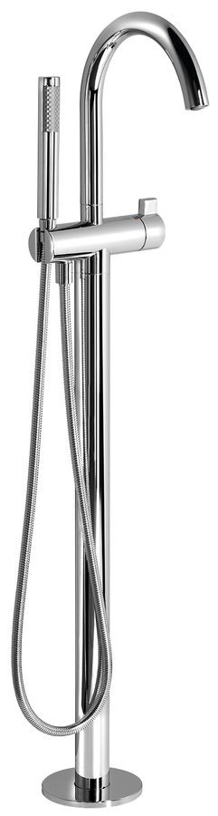 RHAPSODY vanová baterie s připojeními do podlahy, chrom - R5018