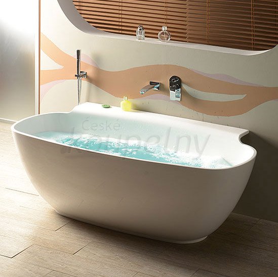  Polysan NIGRA 158x80 volně stojící vana - 82511